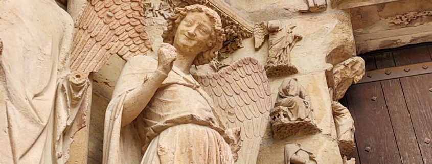 The smiling angel Reims