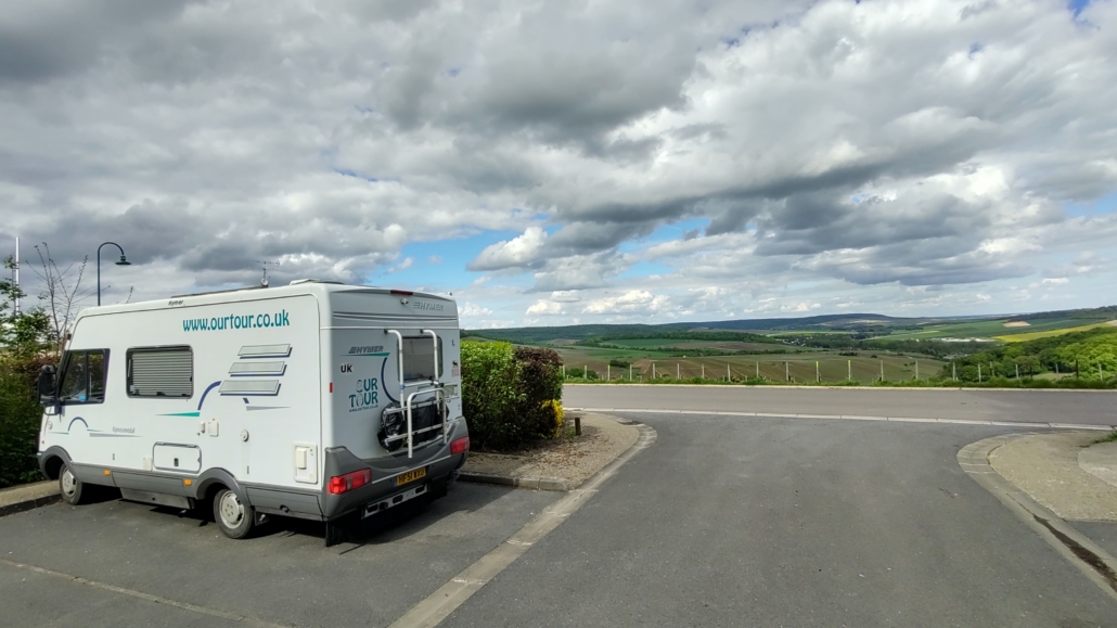 Free motorhome aire in Mutigny France