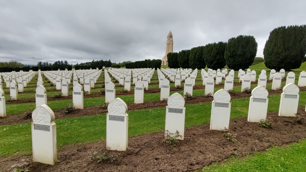 Muslim graves at the National Cemetery of Fleury-devant-Douaumont