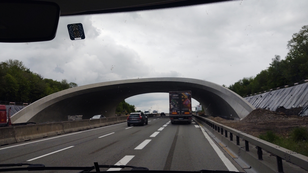 Entering Luxumbourg from France on free motorway