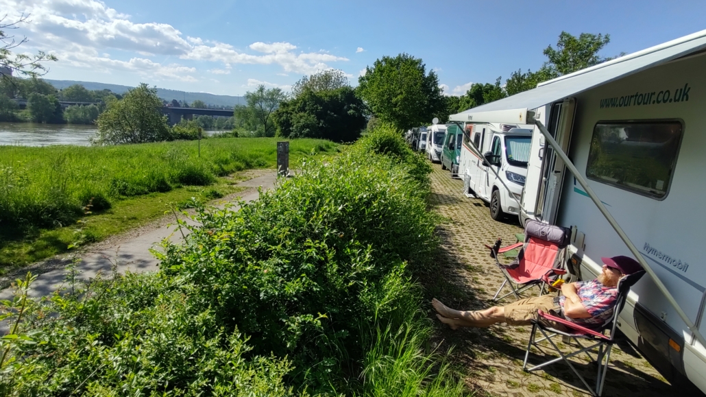 Motorhomes by Mosel in Trier