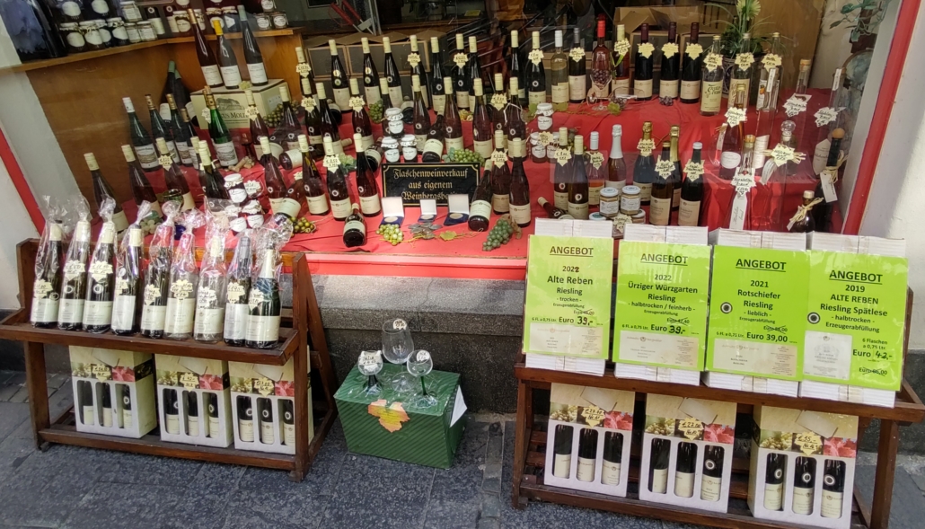 Mosel wine for sale in Germany