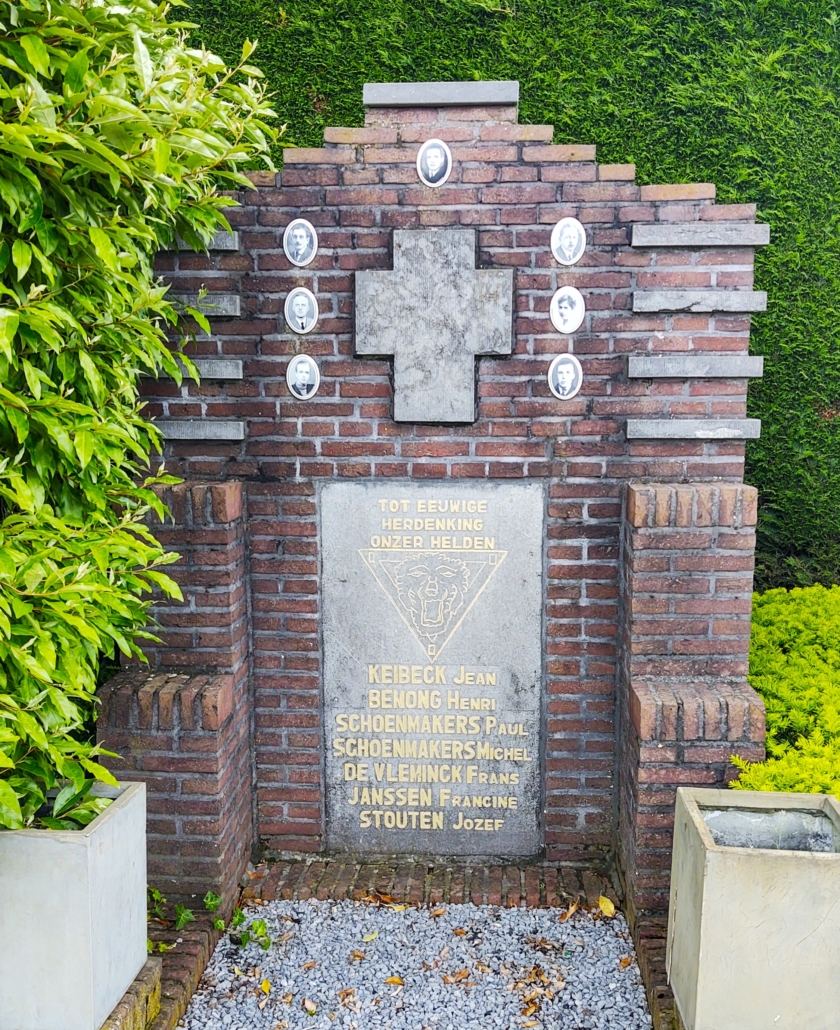 War memorial, Oud Rekem, Belgium