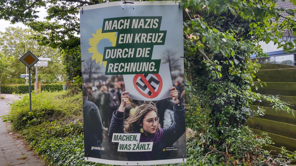 Political poster Germany