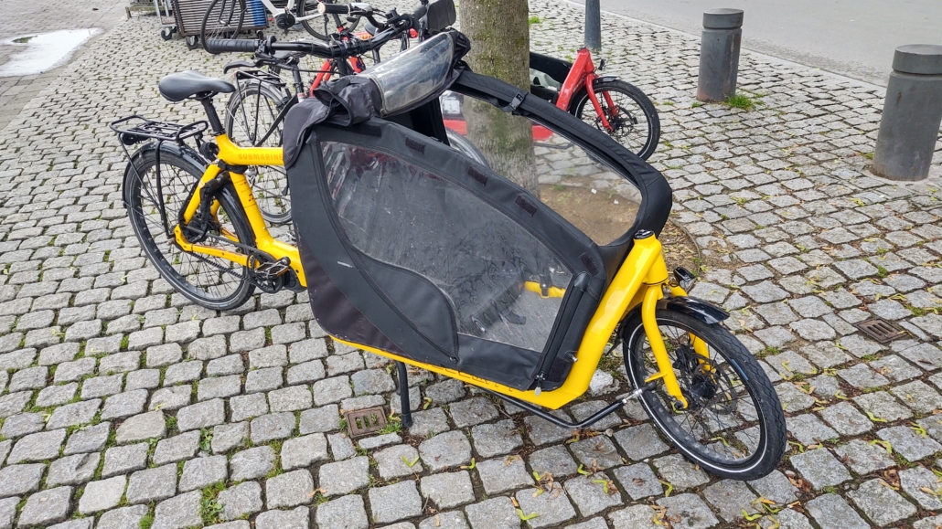 Cargo Dutch bike in Hasselt, Belgium