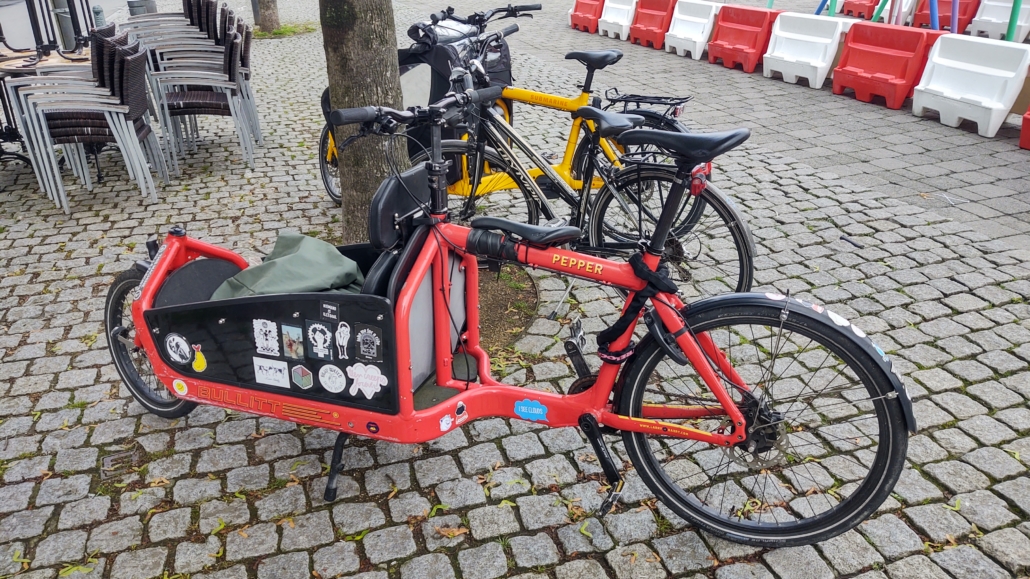 Cargo Dutch bike in Hasselt, Belgium