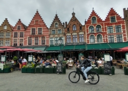 buildings in bruges belgium