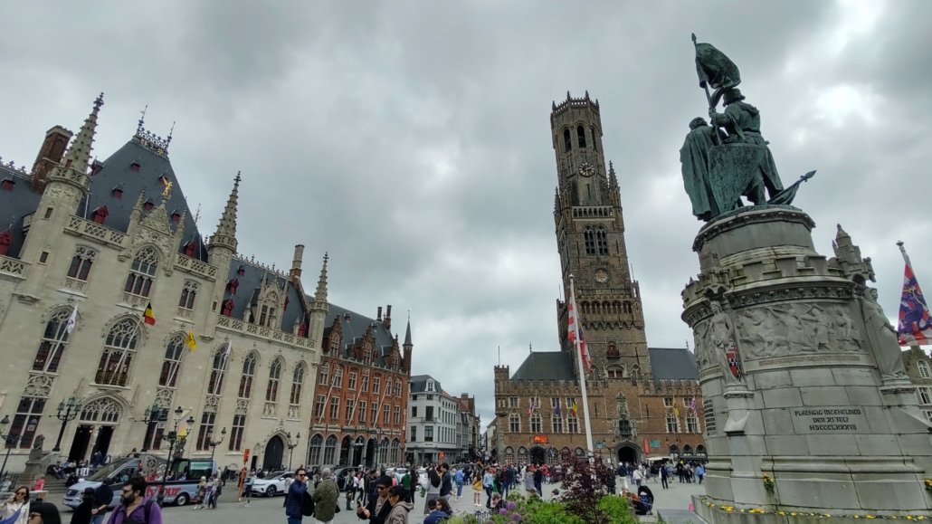 buildings in bruges belgium