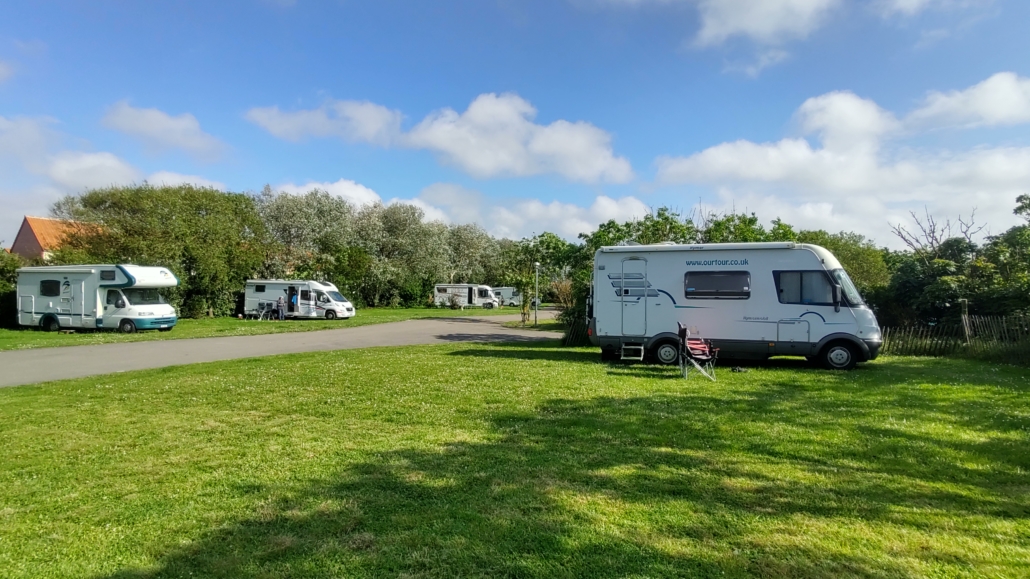 Camping du Fort Lapin Calais France Motorhome