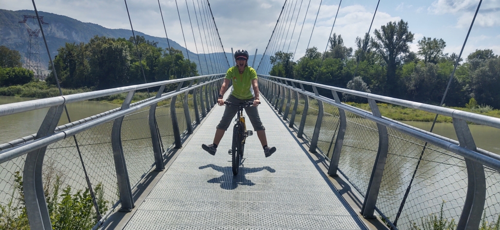 Cycling on the ViaRhone