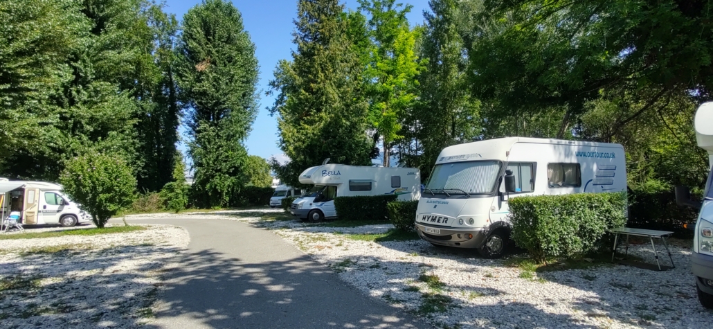 Motorhome Aire Aix-Les-Bains France