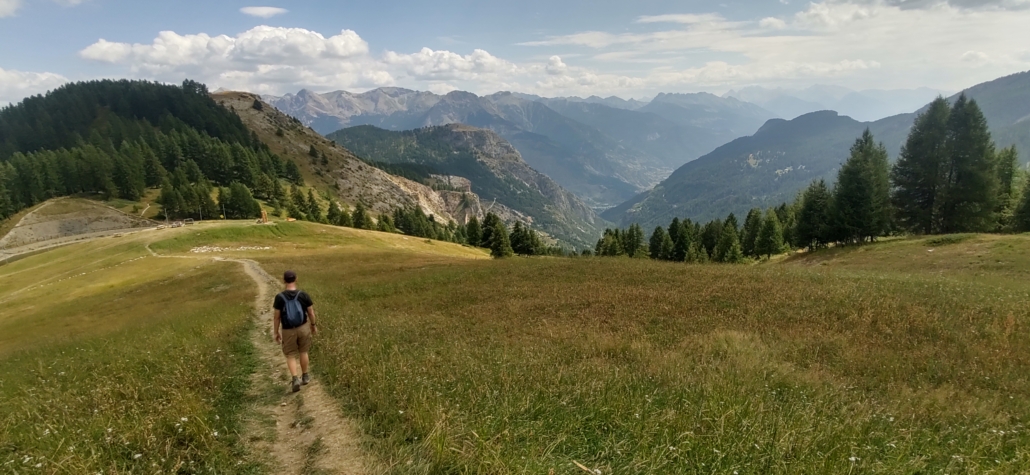 Hiking in Puy Saint Vincent France