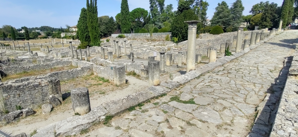 Roman ruins Vaison la Romaine France