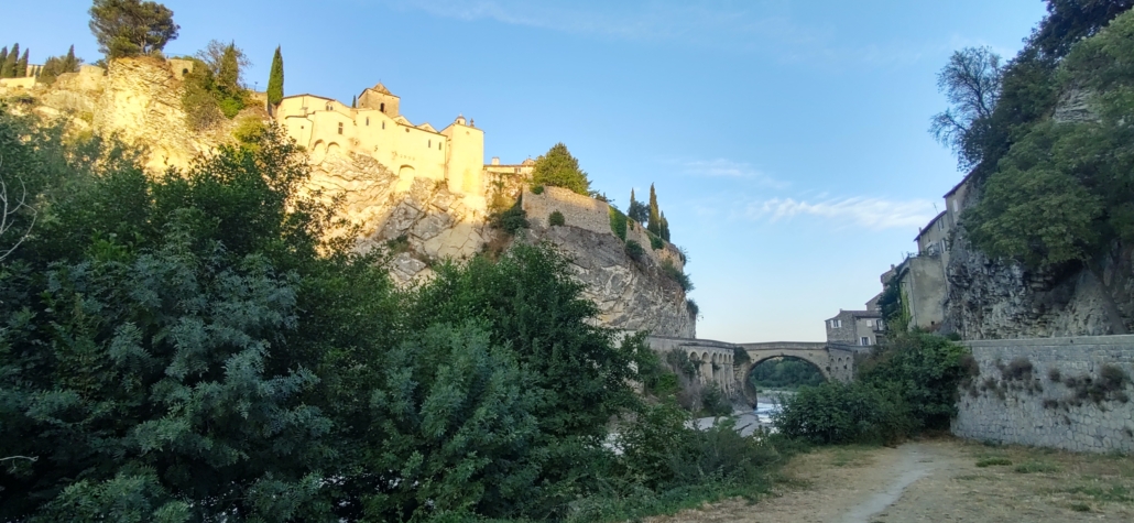 Upper town Vaison la Romaine France