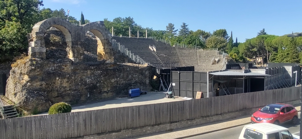 Roman theatre Vaison la Romaine France