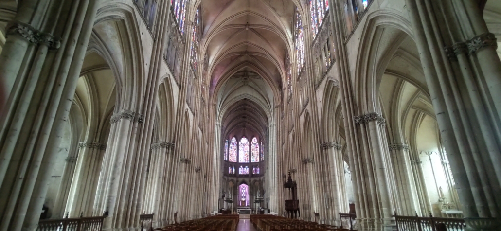 Inside the magnificent Troyes Cathedral