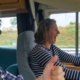 Driving a motorhome