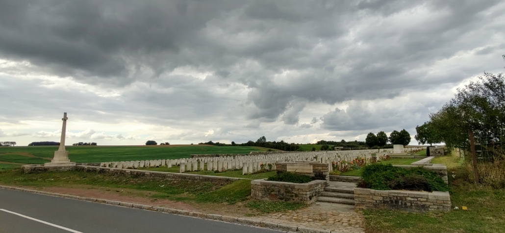 British War Cemetery at Bellicourt France