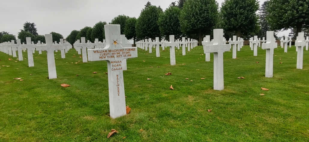 American Somme War Cemetery at Bony France