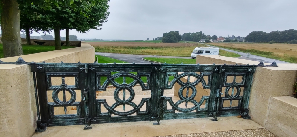 American Somme War Cemetery at Bony France