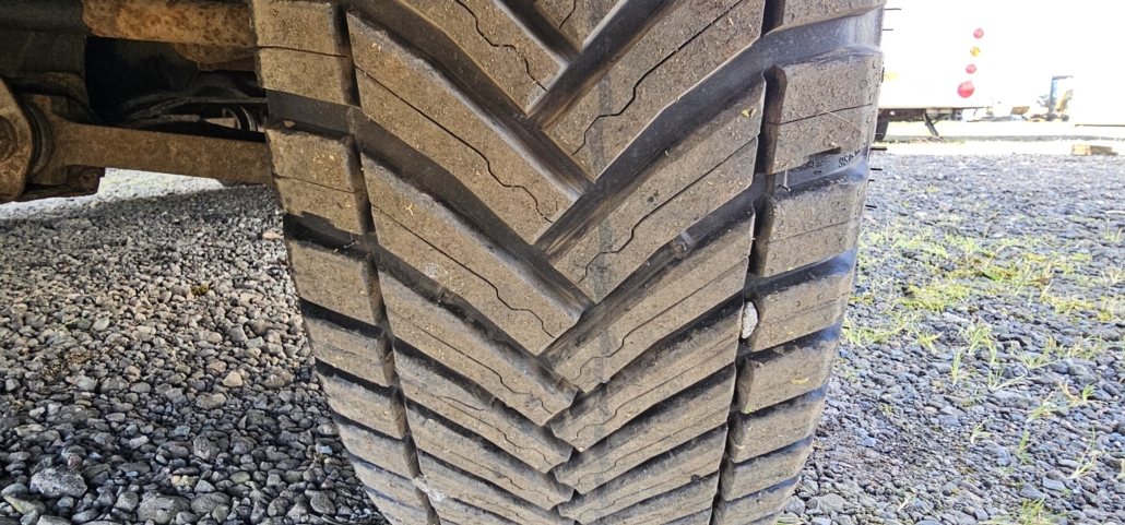 Aggressive tread pattern on Michelin Motorhome-Specific CrossClimate Camping Tyres