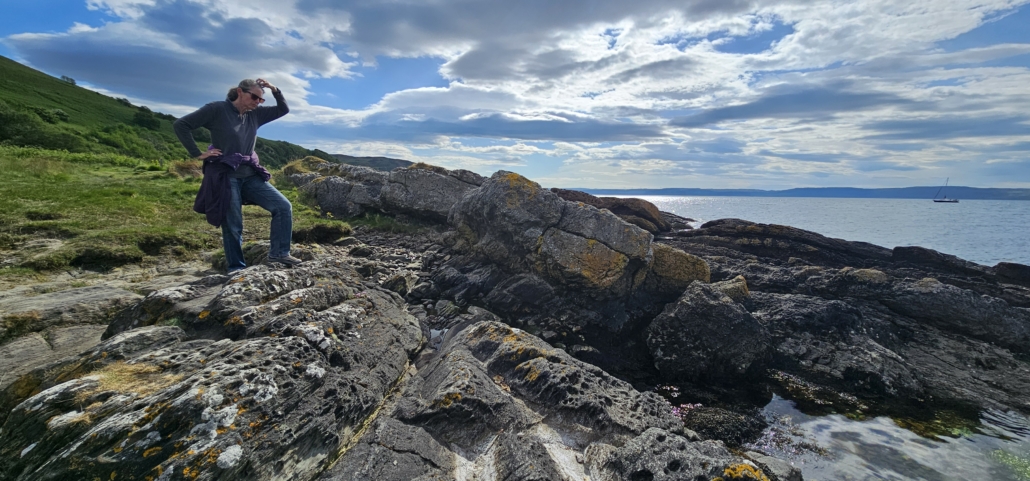 Hutton's Unconformity near Lochranza