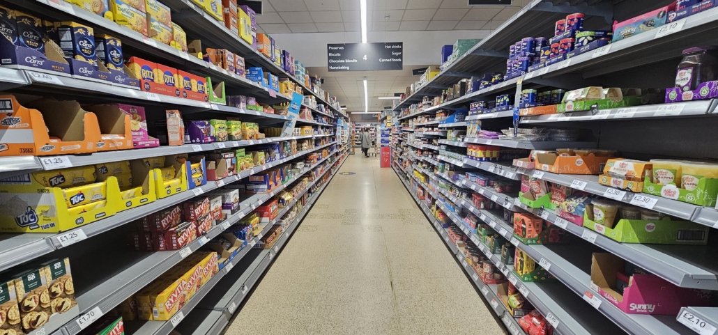 OMG!!! The shelves of the Brodick Co-Op provoked mild hysteria in Team OurTour yesterday!