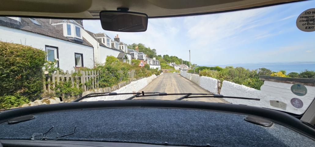 The wee road through Sannox on Arran