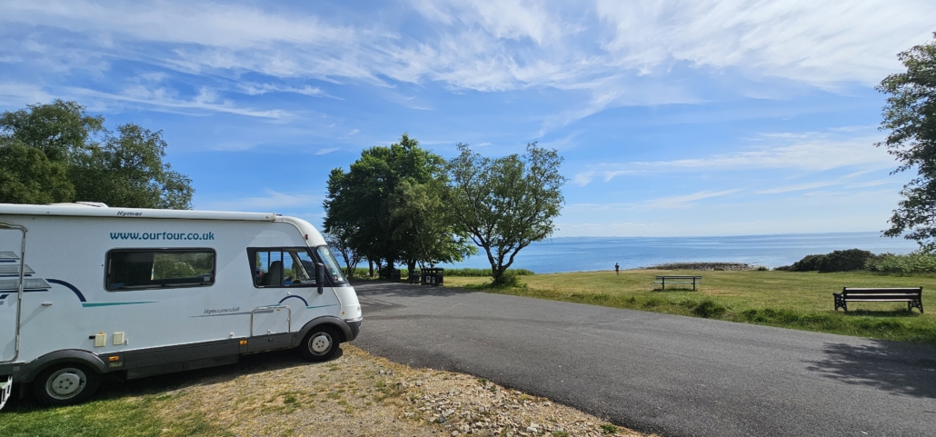 Yet another fantastic overnight parkup north of Sannox on Arran