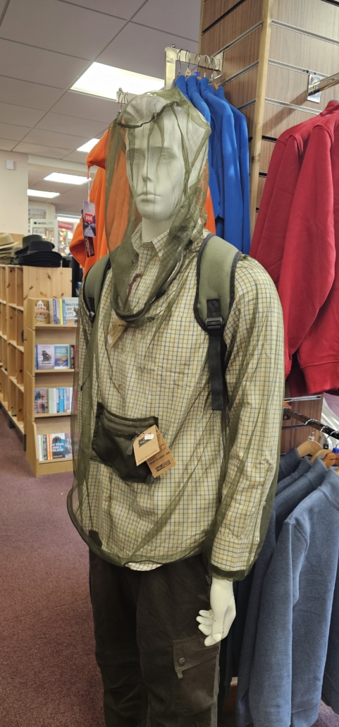 Midge net extraordinaire in Arran Active of Brodick
