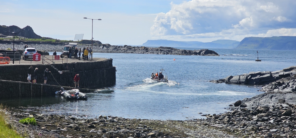 The Easdale ferry.