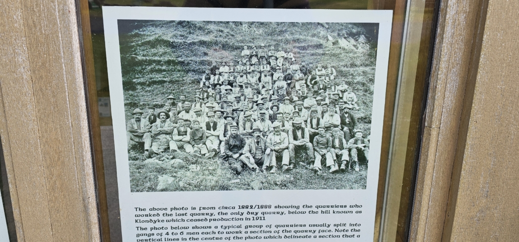 Easdale slate island